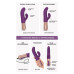 Подвійний пульсатор-кролик Love To Love SASSY BUNNY - PURPLE RAIN - Фото №6