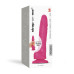 Реалистичный фаллоимитатор Strap-On-Me Sliding Skin Realistic Dildo Fuchsia M, эффект подвижной кожи - Фото №7