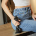 Реалістичний фалоімітатор Strap-On-Me Sliding Skin Realistic Dildo Black XL, ефект рухливої шкіри - Фото №6