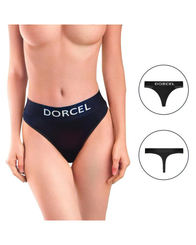 Трусики з кишенею для вібратора Dorcel PANTY LOVER XL - Фото №1