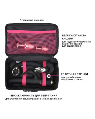 Кейс для іграшок з кодовим замком Dorcel DISCREET BOX - Фото №3