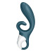 Смарт вибратор кролик Satisfyer Hug Me Bluegrey, 2 мотора, диаметр 4,2см, широкая клиторальная часть - Фото №2