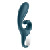Смарт вибратор кролик Satisfyer Hug Me Bluegrey, 2 мотора, диаметр 4,2см, широкая клиторальная часть - Фото №3