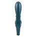 Смарт вибратор кролик Satisfyer Hug Me Bluegrey, 2 мотора, диаметр 4,2см, широкая клиторальная часть - Фото №6