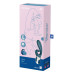 Смарт вибратор кролик Satisfyer Hug Me Bluegrey, 2 мотора, диаметр 4,2см, широкая клиторальная часть - Фото №7