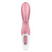 Смарт вибратор кролик Satisfyer Hug Me Pink, 2 мотора, диаметр 4,2см, широкая клиторальная часть - Фото №4