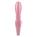 Смарт вибратор кролик Satisfyer Hug Me Pink, 2 мотора, диаметр 4,2см, широкая клиторальная часть - Фото №5