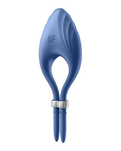 Эрекционное виброкольцо лассо Satisfyer Duelist Blue, 10 режимов, мощный мотор - Фото №1