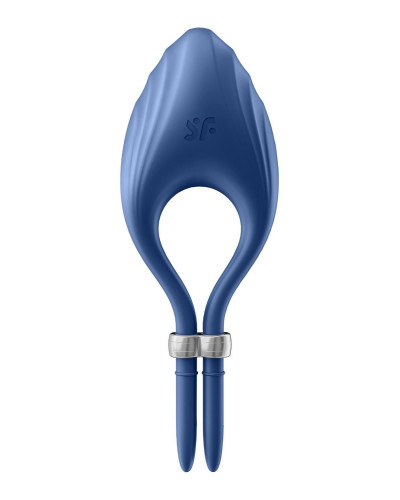 Эрекционное виброкольцо лассо Satisfyer Duelist Blue, 10 режимов, мощный мотор - Фото №2