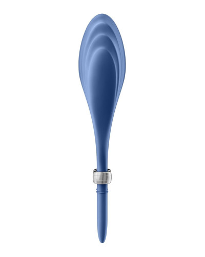 Эрекционное виброкольцо лассо Satisfyer Duelist Blue, 10 режимов, мощный мотор - Фото №5