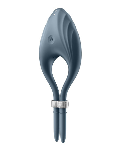 Ерекційне віброкільце-ласо Satisfyer Duelist Dark Blue, 10 режимів, потужний мотор - Фото №4