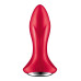 Анальна смарт-вібропробка із перлинним масажем Satisfyer Rotator Plug 1+ Red - Фото №7