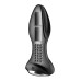 Анальная смарт вибропробка с жемчужным массажем Satisfyer Rotator Plug 2+ Black - Фото №3