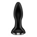Анальная смарт вибропробка с жемчужным массажем Satisfyer Rotator Plug 2+ Black - Фото №7