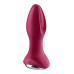 Анальная смарт вибропробка с жемчужным массажем Satisfyer Rotator Plug 2+ Violet - Фото №2
