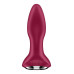 Анальная смарт вибропробка с жемчужным массажем Satisfyer Rotator Plug 2+ Violet - Фото №7