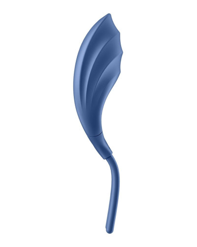 Эрекционное виброкольцо лассо Satisfyer Swordsman Blue, крепкая фиксация, 10 режимов, мощный мотор - Фото №3