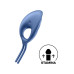 Эрекционное виброкольцо лассо Satisfyer Swordsman Blue, крепкая фиксация, 10 режимов, мощный мотор - Фото №6