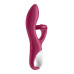 Вібратор-кролик із потрійним відростком Satisfyer Embrace me Berry, 2 мотори, діаметр 3,6 см - Фото №4