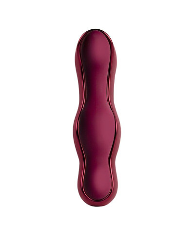 Універсальний sit-on-top вібратор Rocks Off Ruby Glow Blush, пульт ДК - Фото №5