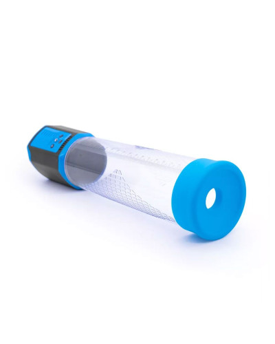 Автоматична вакуумна помпа Men Powerup Passion Enlargement system Blue, перезаряджувана, 5 режимів - Фото №2