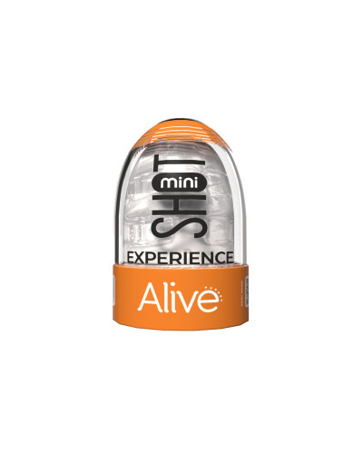 Мінімастурбатор Alive Mini Masturbator (Transparent) - Фото №1