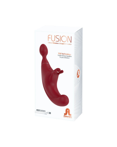 Супервибромассажер 3в1 Adrien Lastic Fusion, вибрации и пульсирующий кончик - Фото №3