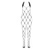 Бодистокинг в очень крупную сетку Passion BS091 black, с доступом - Фото №3