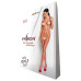 Бодистокинг в очень крупную сетку Passion BS091 red, с доступом - Фото №4