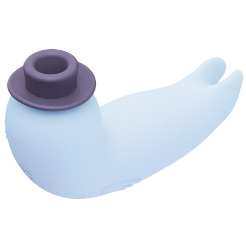 Вакуумний вібратор KISSTOY Franky Blue