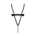 Боді з екошкіри Passion CELINE BODY XXL/XXXL, black, з доступом, відкритий - Фото №6