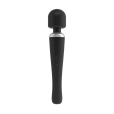 Мощный вибромассажер Dorcel Megawand Black перезаряжаемый, 160 режимов