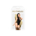 Боди Penthouse Hotter Than Hell S/L Black, непрозрачное, вырезы, декольте, имитация шнуровки, чулки - Фото №3