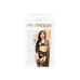 Комплект Penthouse Smoking Gun XL Black, топ-бюстьє, колготки з доступом, імітація пояса для панчіх - Фото №3