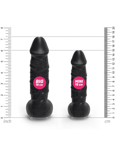 Крафтове мило-член із присоскою Pure Bliss MINI Black, натуральне - Фото №5