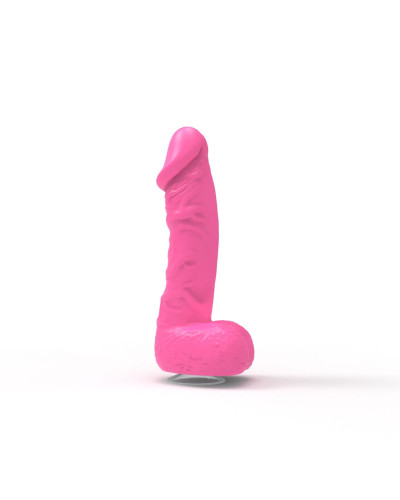 Крафтове мило-член із присоскою Pure Bliss BIG Pink, натуральне - Фото №1