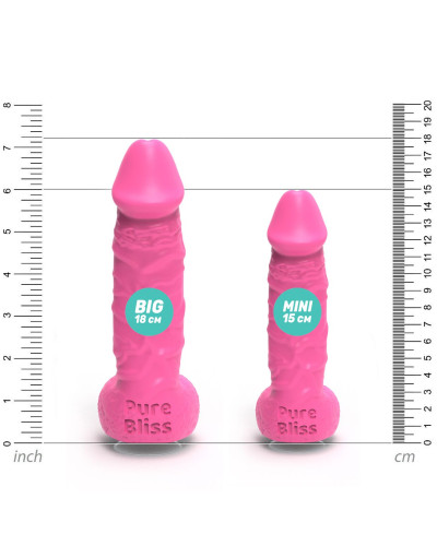 Крафтове мило-член із присоскою Pure Bliss BIG Pink, натуральне - Фото №5