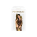 Бодістокінг Penthouse Magical Mistress XL Black, відкритий доступ, квітковий декор, імітація панчіх - Фото №3
