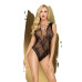 Боді Penthouse Runway Queen XL Black, виріз на спині, плетіння в зоні декольте та на спинці - Фото №1