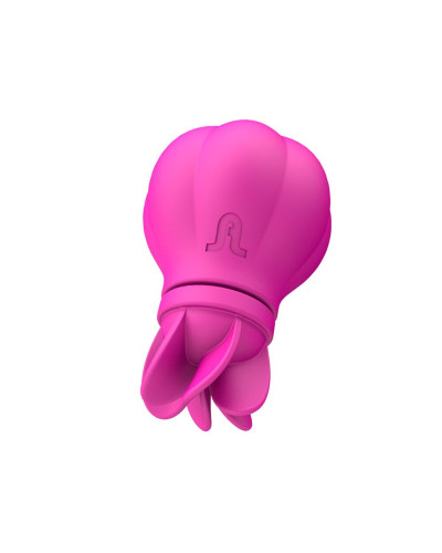 Вібратор Adrien Lastic Caress Pink з насадками для стимуляції ерогенних зон, які обертаються. - Фото №1