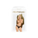Трусики-бразиліана Penthouse Mermaid Fantasy M/L Black, мереживо, низька посадка, ремінці, бантики - Фото №3