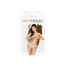 Трусики-бикини Penthouse Catch Me L/XL White, кружево, узкие ремешки, вырезы на ягодицах, бантик - Фото №3
