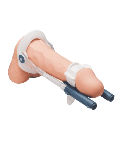 Экстендер для увеличения члена Male Edge Basic, ремешковый, масса всего 65 г, прочный пластик - Фото №2