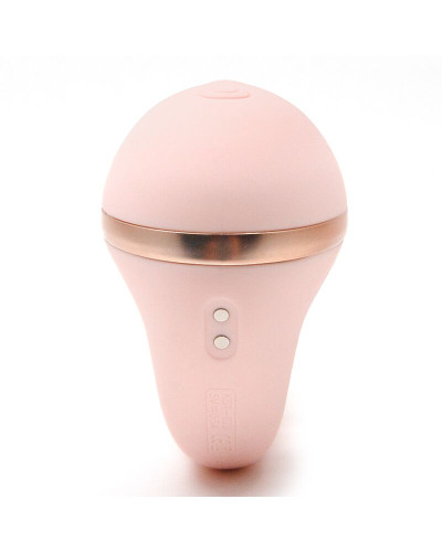 Вакуумный вибратор KISTOY Tina Mini Light Pink, вагинально-клиторальный - Фото №6