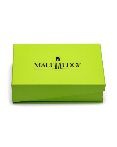 Экстендер для увеличения члена Male Edge Extra, ремешковый, масса всего 65 г, прочный пластик - Фото №4