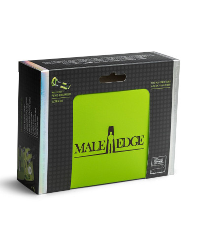Экстендер для увеличения члена Male Edge Extra, ремешковый, масса всего 65 г, прочный пластик - Фото №6