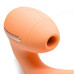 Вакуумный вибратор KISTOY Tina Mini Orange, вагинально-клиторальный - Фото №4