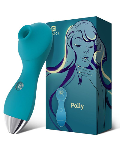 Вакуумный стимулятор KISTOY Polly Blue - Фото №4