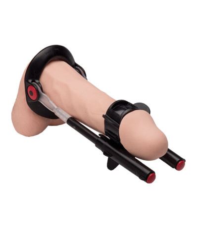 Екстендер для збільшення члена Male Edge Pro, ремінцевий, маса всього 65 г, міцний пластик - Фото №2