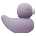 Вакуумний вібратор-качечка CuteVibe Ducky Grey - Фото №1